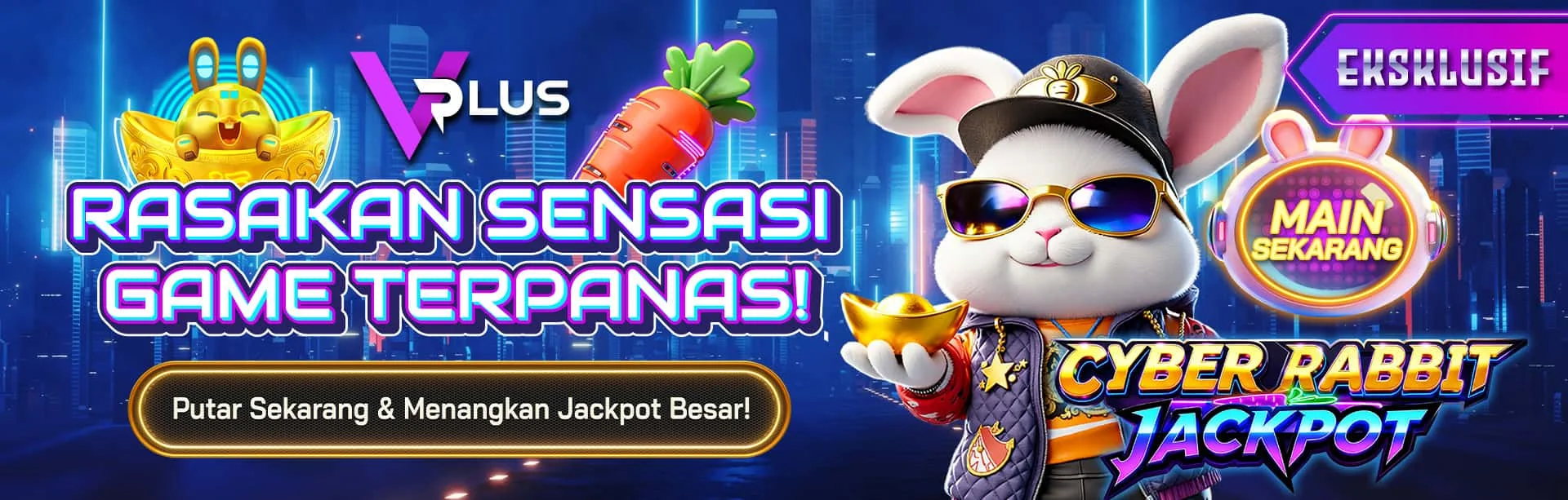 VPLUS Cyber Rabbit Jackpot Game - Win88