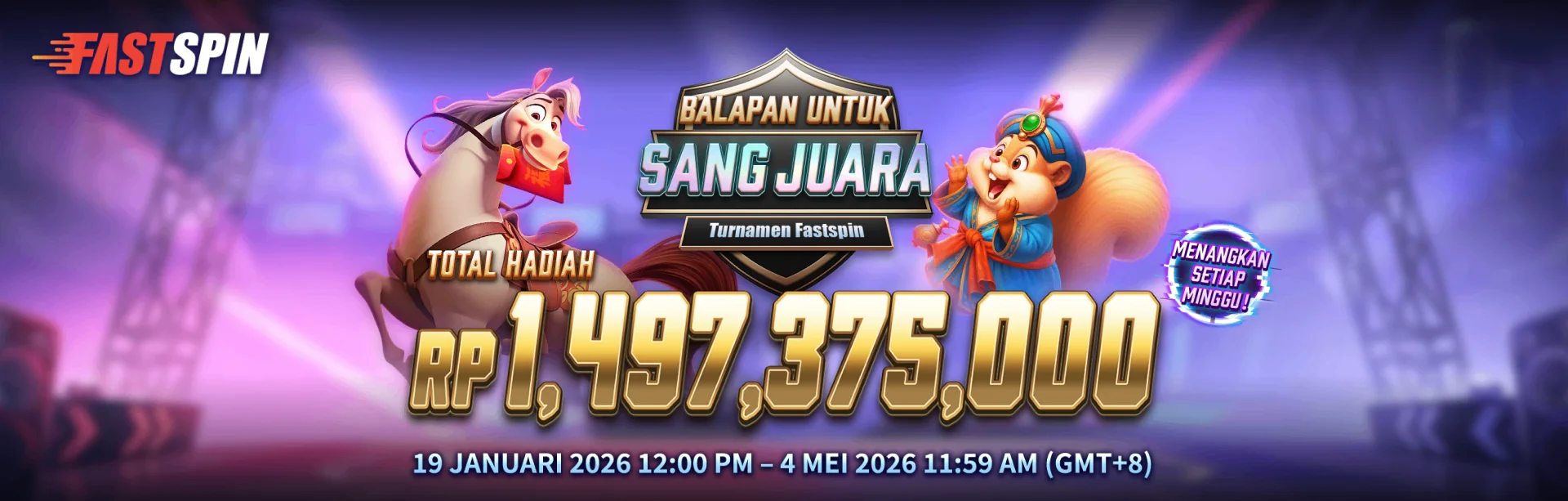 FastSpin Balapan Untuk Sang Juara Tournament - Win88