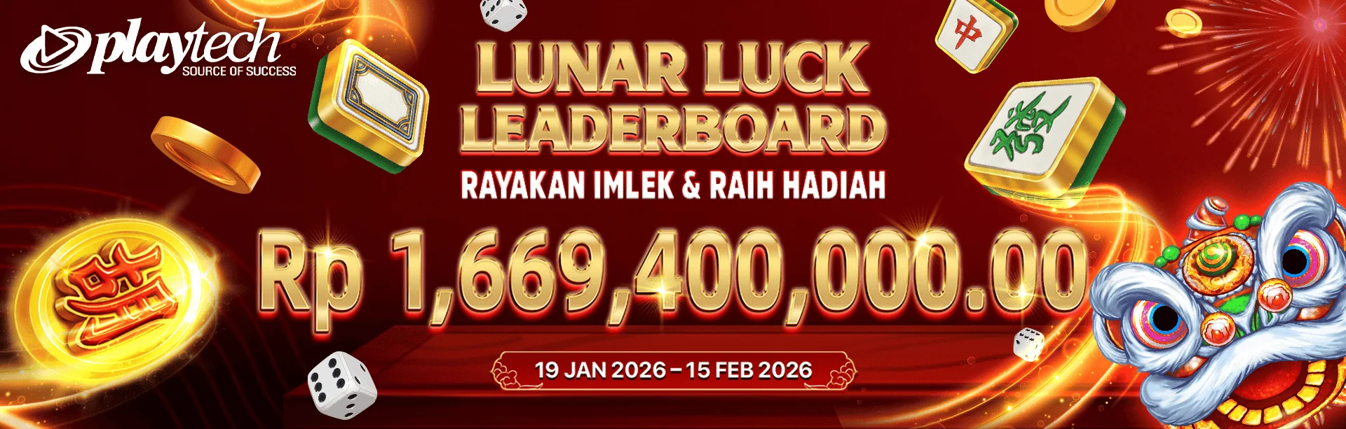 Playtech Lunar Luck Leaderboard Promotion - Win88