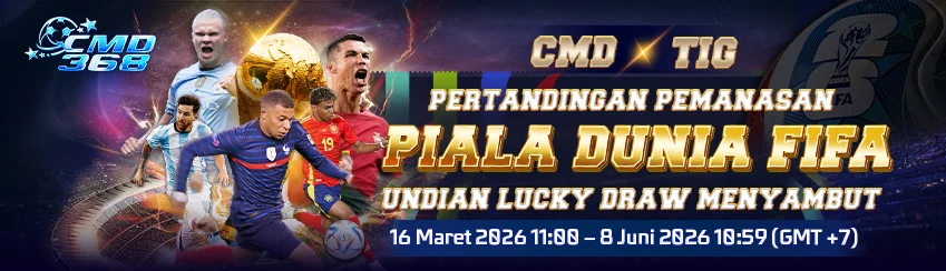 CMD X TIG PIALA DUNIA FIFA 2026